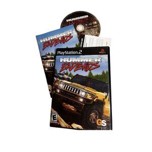 CKY)‎ PS2 Game Hummer: Badlands Sony PlayStation 2, 2006 Video Racing Everyon